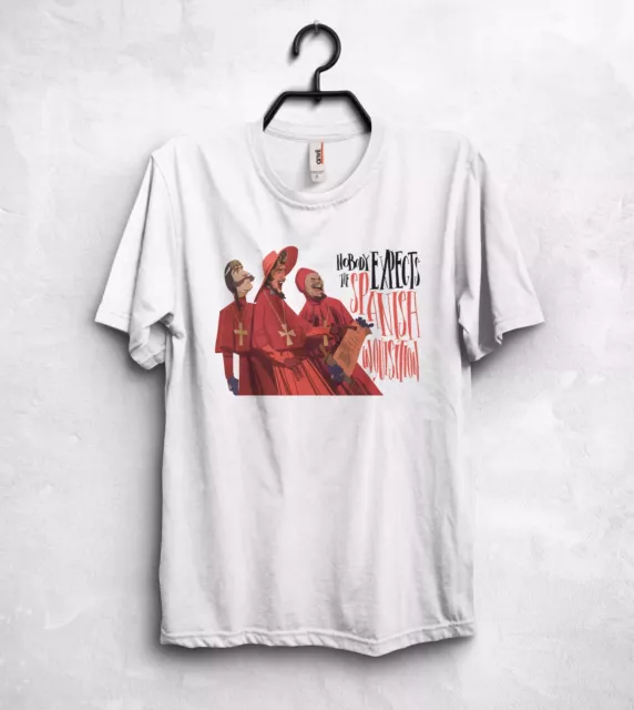 Nobody Expects The Spanish Inquisition T Shirt Monty Python Comedy British Gift