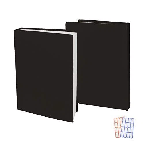 2 Pack Stretchable Book Sleeve Covers, for Paperbacks Hardcover Textbooks up ...