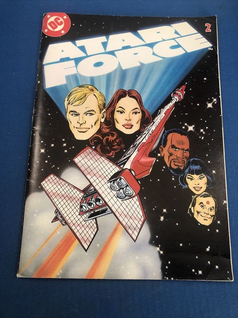 DC Atari Force Volume 1 Number 2 Mini Comic Promo 1982 Vintage 7”x5” Warner