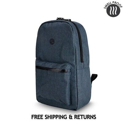 Skunk Element Backpack Medium - Smell Proof Weather Proof w/ Combo Lock- Navy
