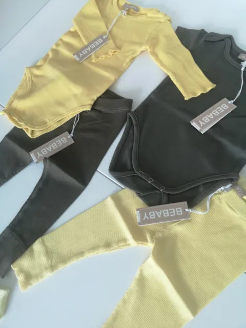 Bundle Baby Clothes Girl/boy 3-6m Bodysuit Leggings yellow Co Ord set Easter