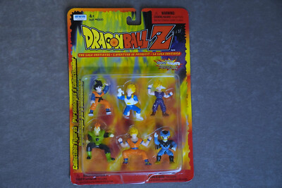 New DragonBall Z DBZ Saga Continues Series 6 Mini Figures 1999 Sealed Irwin