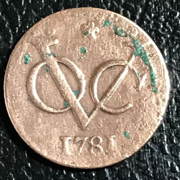 1781 Voc ***Duit*** Shipwreck Coin **B202