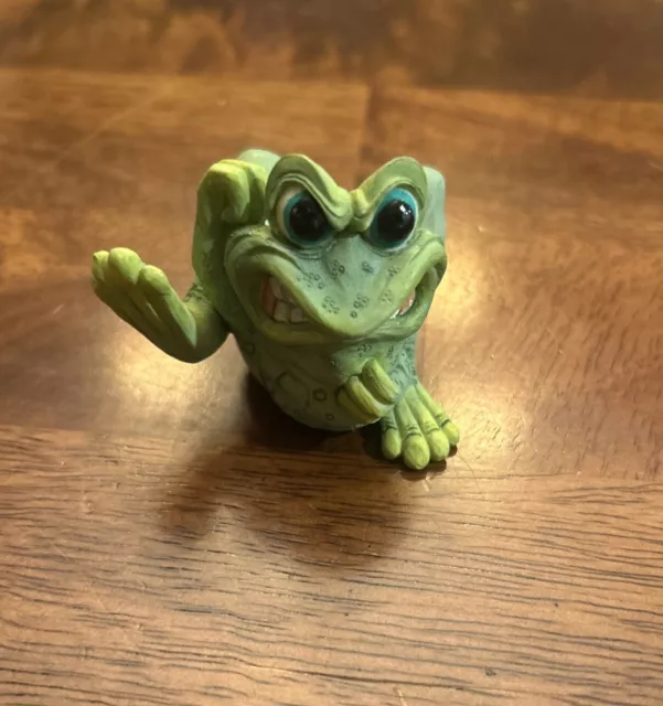 Vintage Holland Studio Sprogz Frogs Hopping Mad Frog Figurine