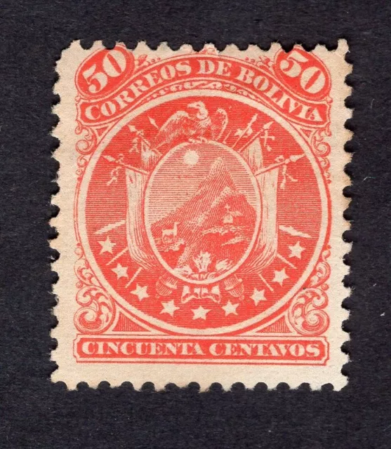 Estampilla Bolivia 1890 Mi#31 MNG CV=$12
