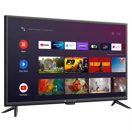 Téléviseur LED Continental Edison Smart Android TV HD 32'' (80cm) avec Wifi  Bluetooth, 3xHDMI et 2xUSB - Continental Edison
