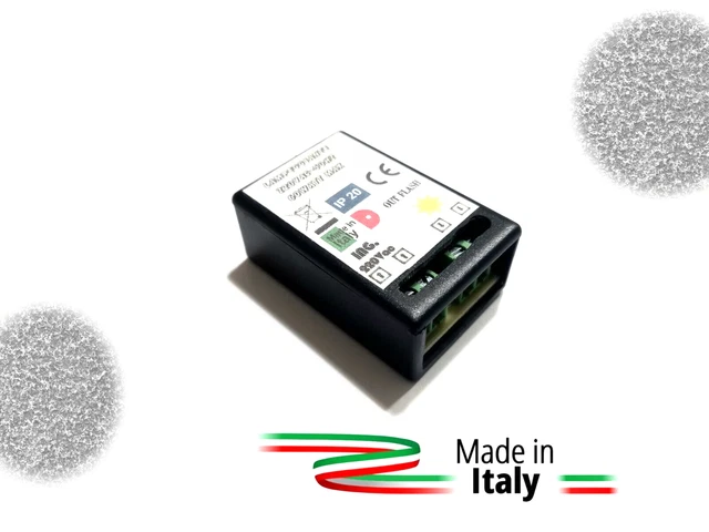 Circuito Intermittente Regolabile Per Luci LED - 12Vcc-24Vcc, Con Relè Per Cancelli E Automazioni - Foto 9