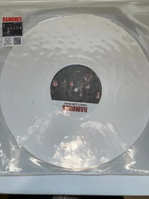Ramones Tommys Last Stand Limited Edition White Vinyl Lp, Unplayed