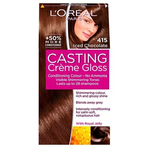 L'oreal Casting Creme Gloss No Ammonia Iced Chocolate 415