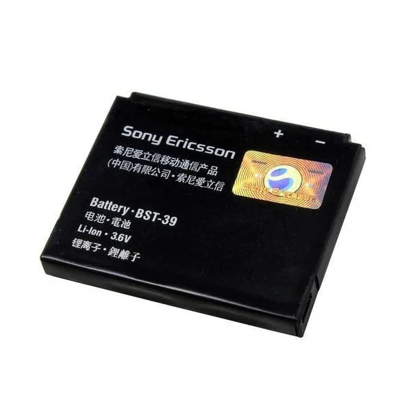 Sony Li-Ion BST-39 3.6V flip Cell phone Battery W518a CBA-0002010 GB/T18287-2000