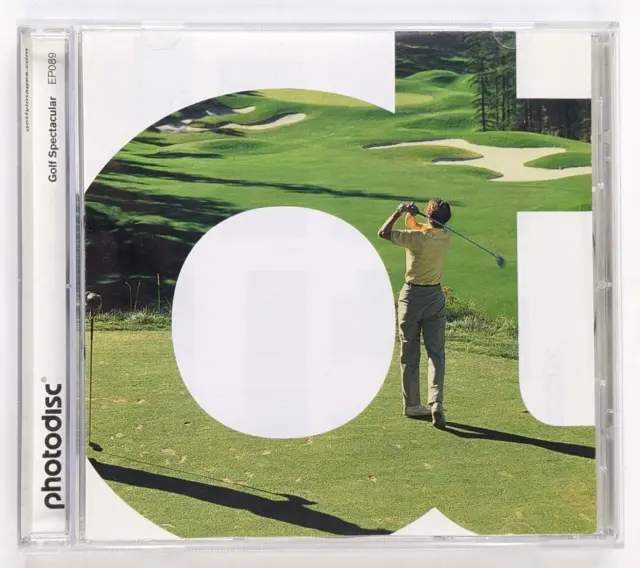 PhotoDisc EP089 Golf Spectacular CD Royalty-Free Stock Photos 2000