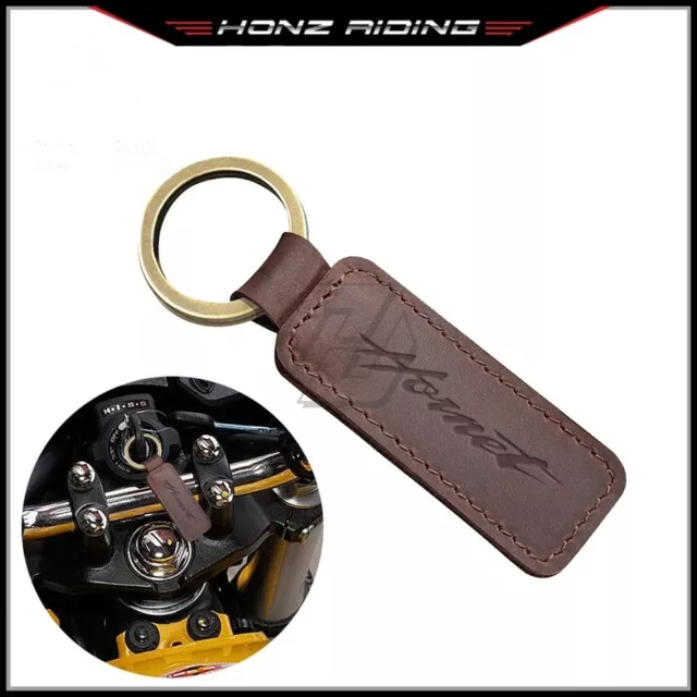 Pour étui à clés en cuir pour moto Honda, étui à clés NS125la