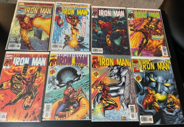 IRON MAN Vol 3 MARVEL Comics Lot Heroes Reborn Pick & Choose Bundle Discount