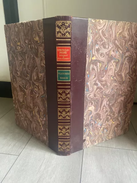 Encyclopédie de Diderot et Alembert, recueils de planches Tome 3 - 1966