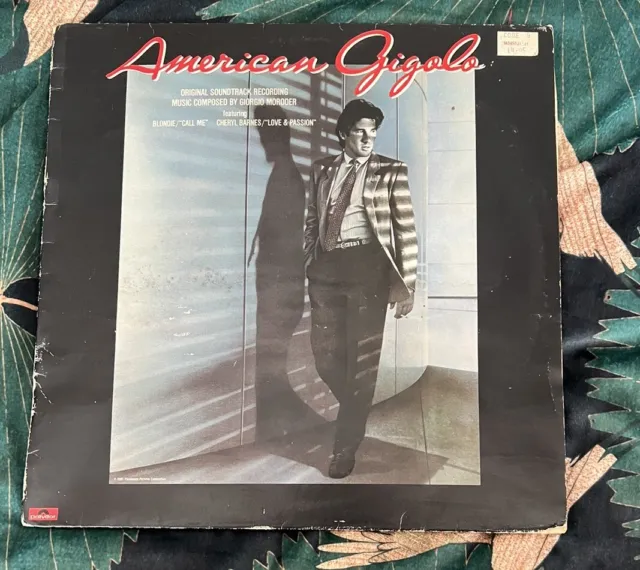 Vinyl Giorgio Moroder American Gigolo LP, Album Pols 1018