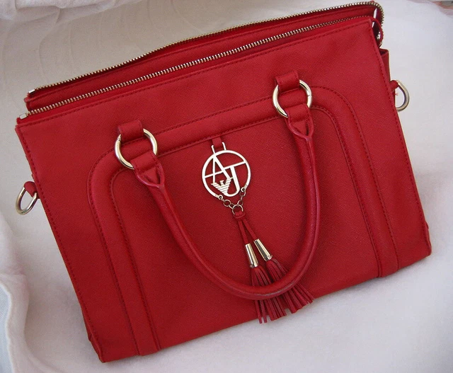 Armani Jeans Bag in Red | Lyst UK