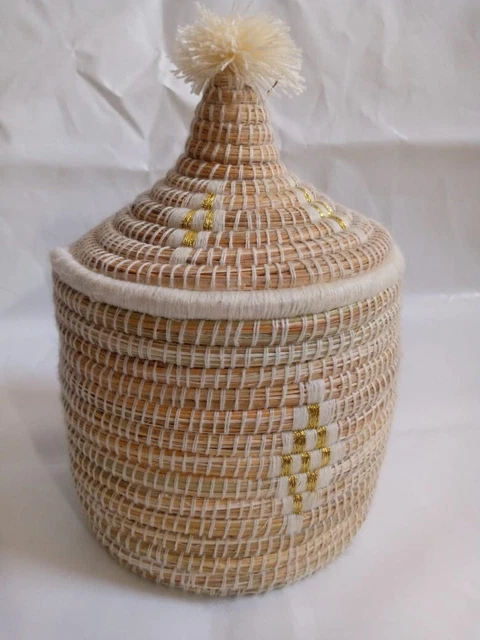 GOFA Box: Moroccan Berber-Inspired Ethnic Braided Basket