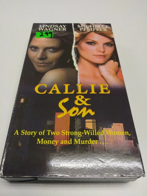 CALLIE & SON VHS Video Michelle Pfeiffer Dabney Coleman Lindsey Wagner