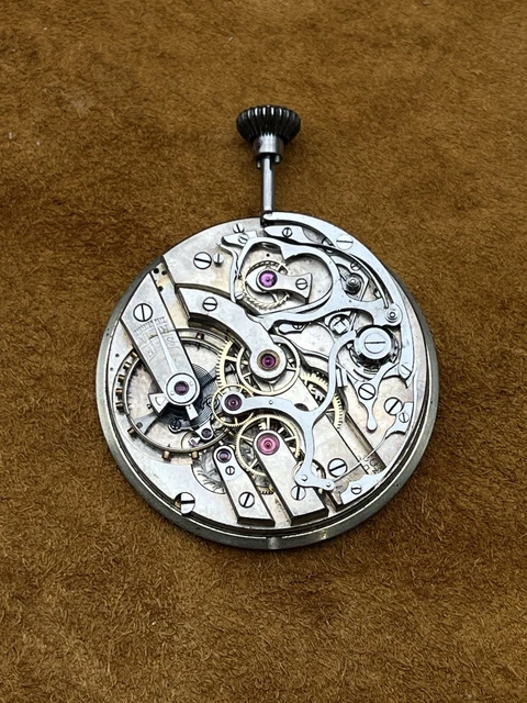 Mouvement De Montre Gousset Ancien - à Réviser Ou Pour Pièces - Calibre 8-38/P1/2
