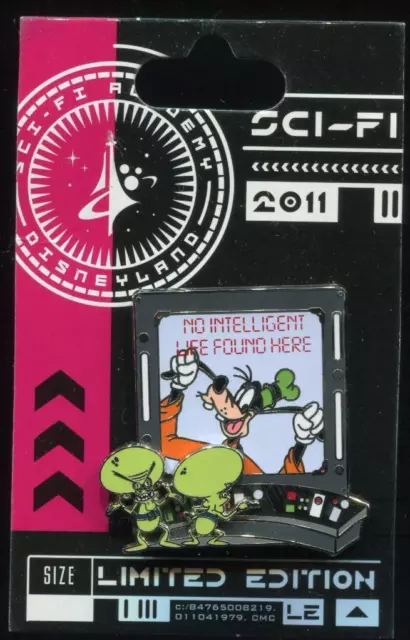 DLR Sci-Fi Academy No Intelligent Life Found Here Goofy LE Disney Pin 83327