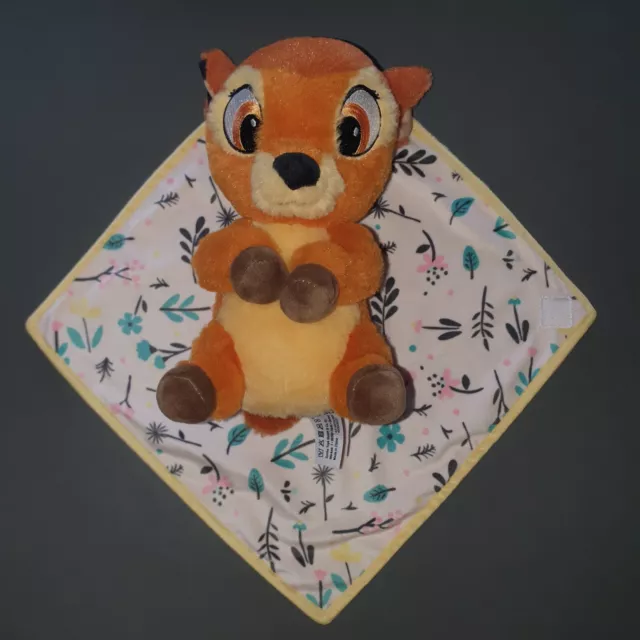Peluche Bambi Couverture Vert Disney Nicotoy - Coeur de Doudou