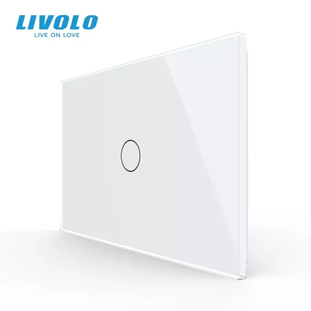 Livolo AU Standard 1 Gang 1 Way Wall Light Switch Touch Mute No Neutral Wire