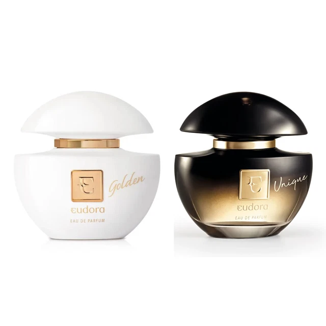 KIT EUDORA GOLDEN + Eudora Unique Eau de Parfum for Women 2x75ml 2.