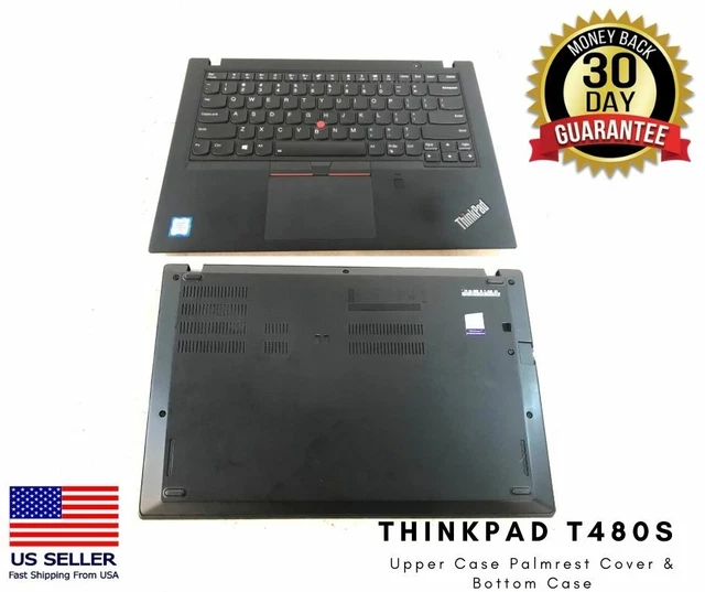 LENOVO THINKPAD T480 Palmrest Upper Case+ Bottom Lower Base Cover + Key