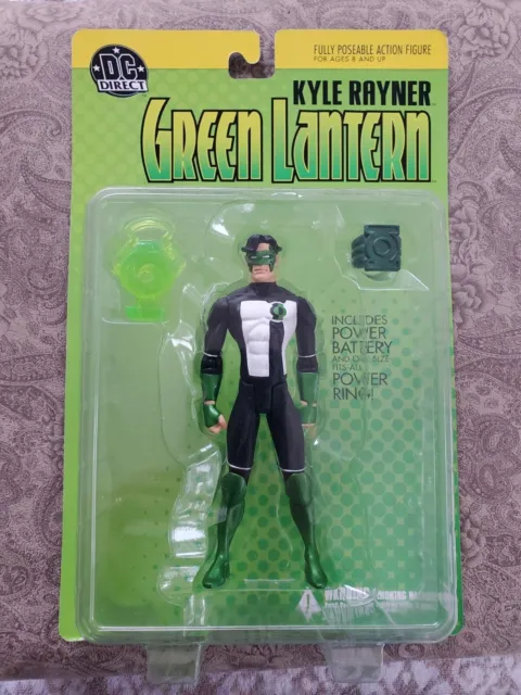 DC Direct Green Lantern KYLE RAYNER Action Figure w/ Power Battery & Ring