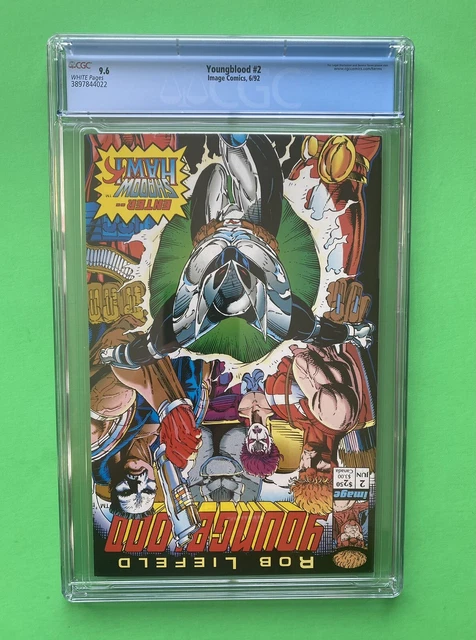 Youngblood # 2 CGC 9.6 NM+ 1st Appearance Prophet And Shadowhawk Rob Liefeld 3