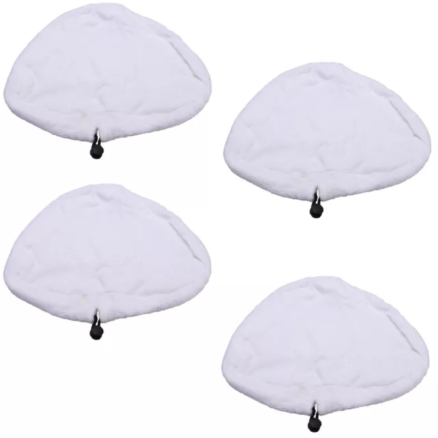 4 x Washable Microfibre Steam Mop Pads For Pifco 12 in 1 Multifunction Steam Mop