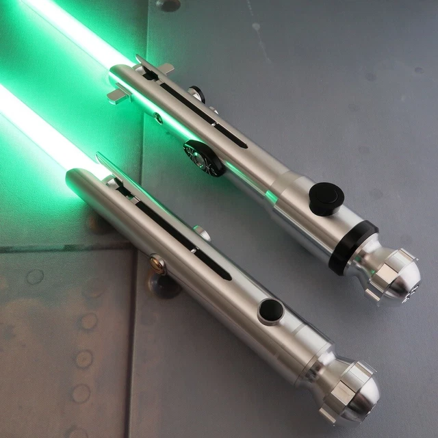 ULTRASABERS FULCRUM & Lost Gray Set (2) Lightsabers Ahsoka Tano Emerald