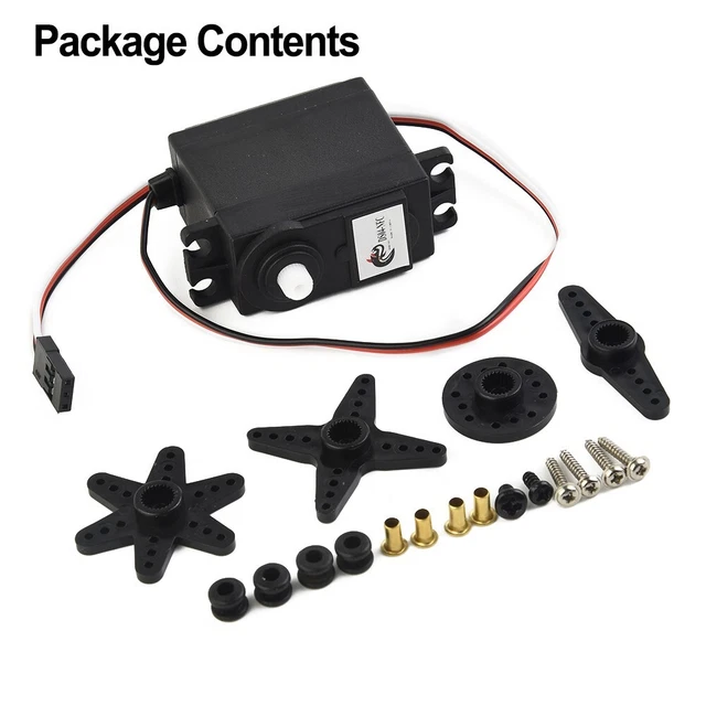 CONTINUOUS ROTATION SERVO Motor 40.8x20x39.5mm 5.5kg/cm Torque DS04-NFC ...