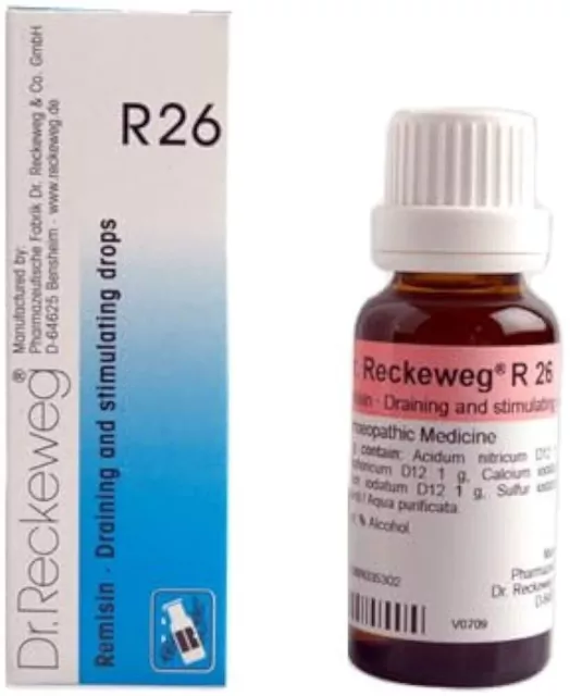 Dr Reckeweg R26 - Remisin Gocce Drenanti e Stimolanti 22 ml