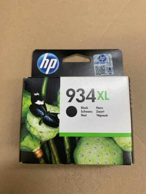 HP 934XL C2P23AE Cartuccia originale inchiostro nero alta capacità  scaduta 2020