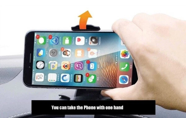 Universal Car Dashboard Mount Holder Stand Clamp Cradle Clip for Cell Phone GPS 3