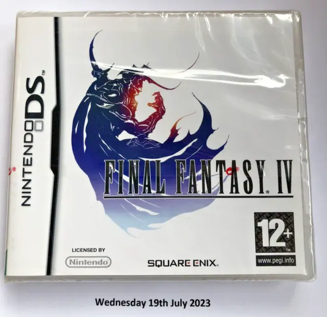 Nintendo DS Final Fantasy IV, UK, Factory Sealed