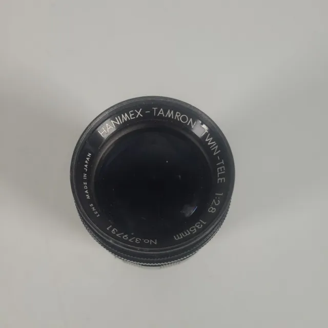 Hanimex-Tamron 135mm f/2.8 M42 Screw Fitting Telephoto Lens Tested Working