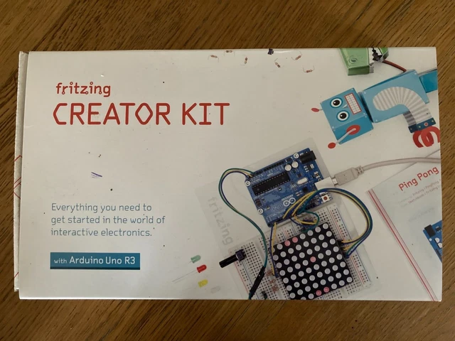 FRITZING CREATOR KIT with Arduino Uno R3 £5.00 - PicClick UK