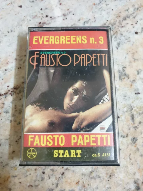 Fausto Papetti Evergreens N.3 Mc K7 Sexy Cover