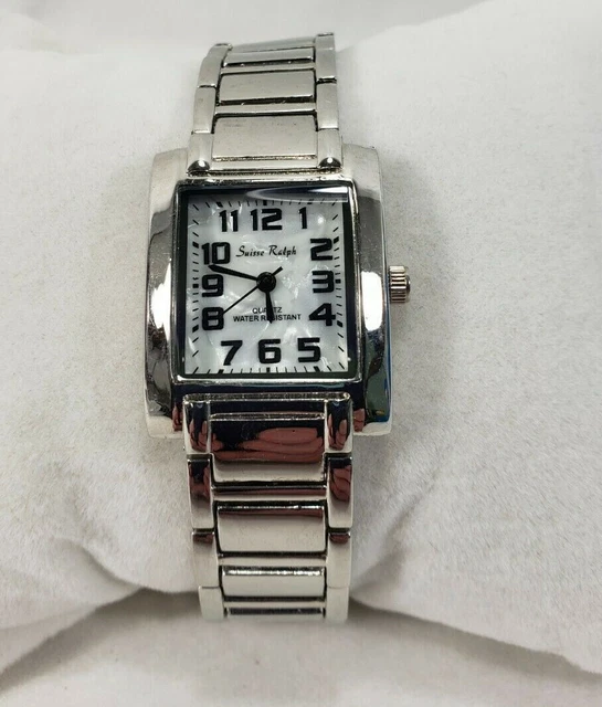 SUISSE RALPH QUARTZ Water Resistant Ladies Watch Mother Of Pearl