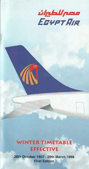 EgyptAir timetable 1997/10/26