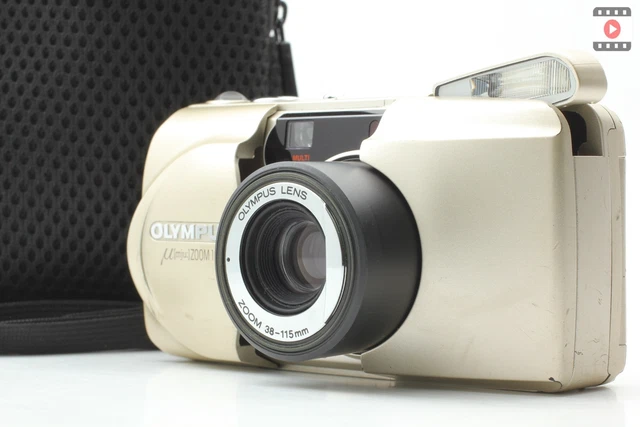 ［Near Mint］ Olympus Mju μ Zoom 115 Point & Shoot Deluxe 35mm Film Camera  /JAPAN