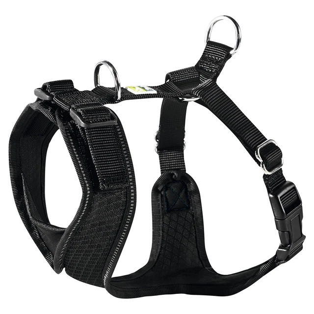 Harnais Pour Chien Vario Rapid M-L (marron) – Réglable, Confortable, Pour Chiens Moyens Et Grands