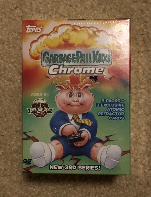 2020 GPK Garbage Pail Kids Chrome 3rd Series 3 Blaster Box! Look4 Plate? Auto?
