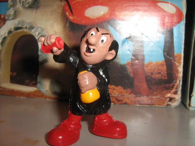 Figurine Les Schtroumpfs - Schtroumpf Vinyl mat Jaune: Figurines BD par Peyo chez Puppy