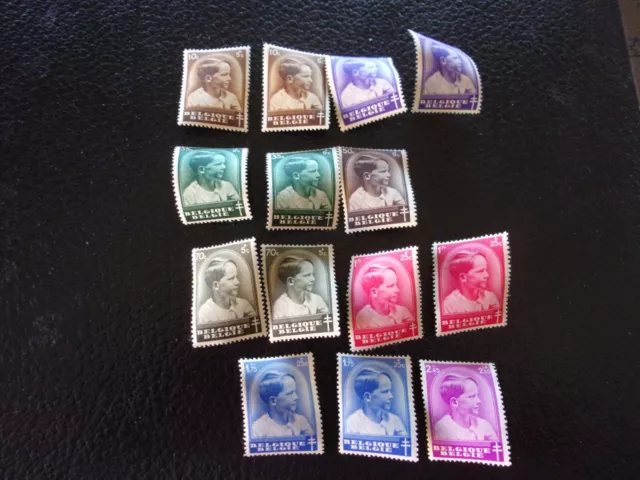 BELGIQUE -  timbre yvert/tellier n° 438/445 n* MH (CYN16)
