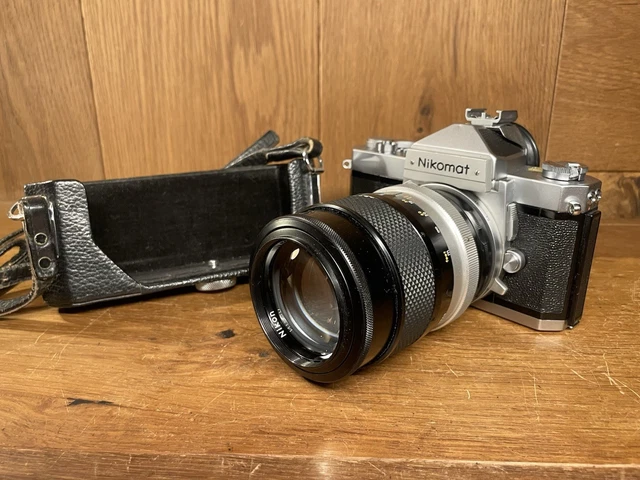 NEAR MINT] NIKON Nikomat FT Film Camera Nikkor-H Auto 50mm F2 Non