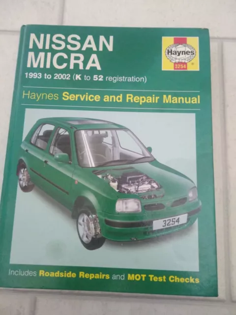 Nissan Micra K11 (1993-2002) Haynes Workshop Manual