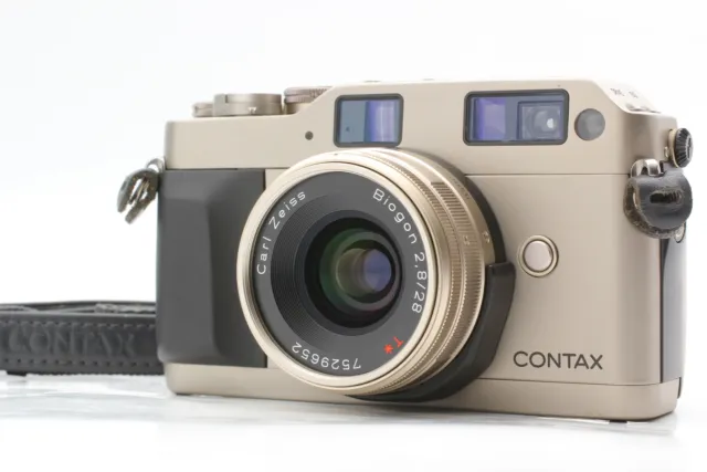 [Near MINT] Contax G1 35mm Film Camera + Biogon 28mm F2.8 Lens in Box From JAPAN